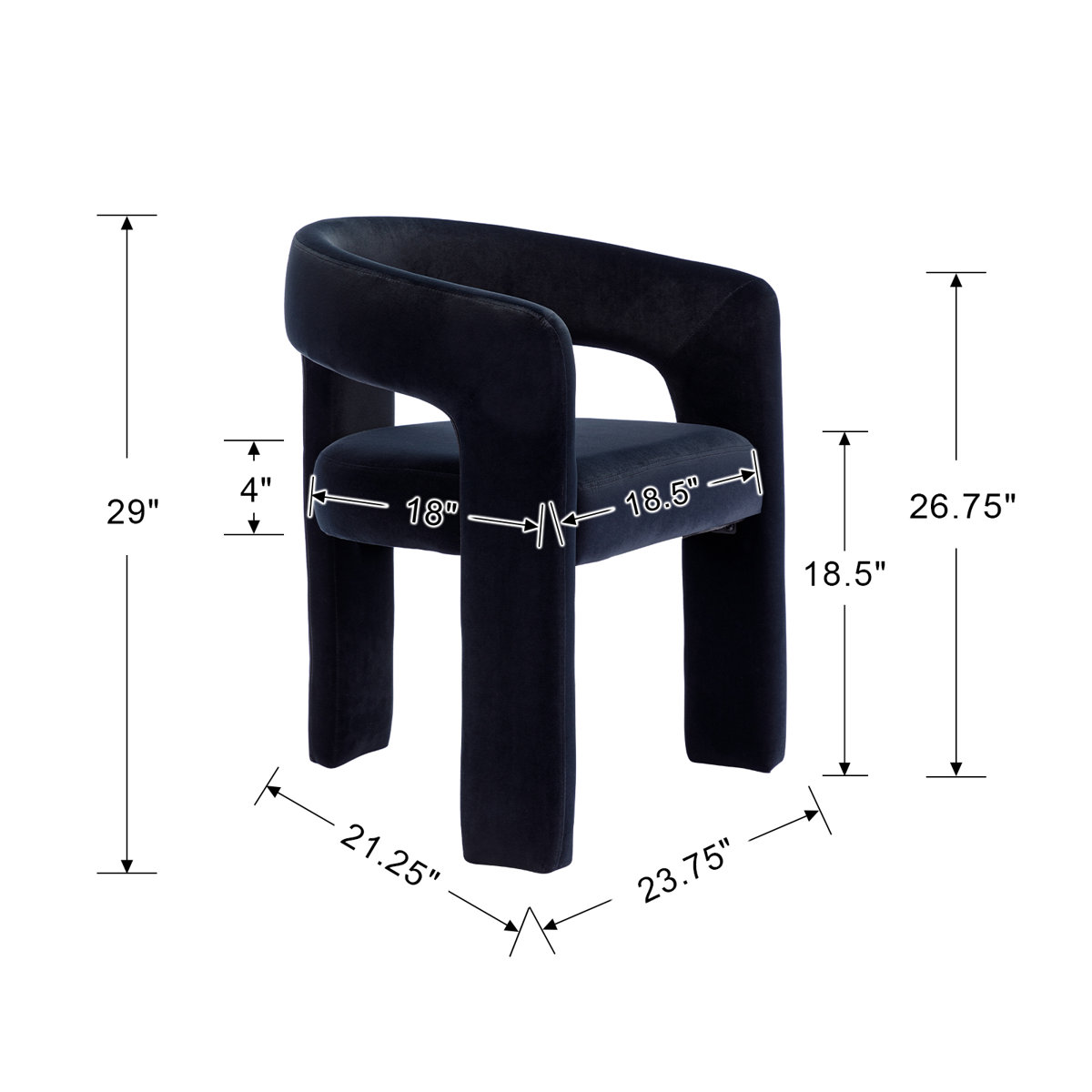 Dalpat Iron Arm Chair